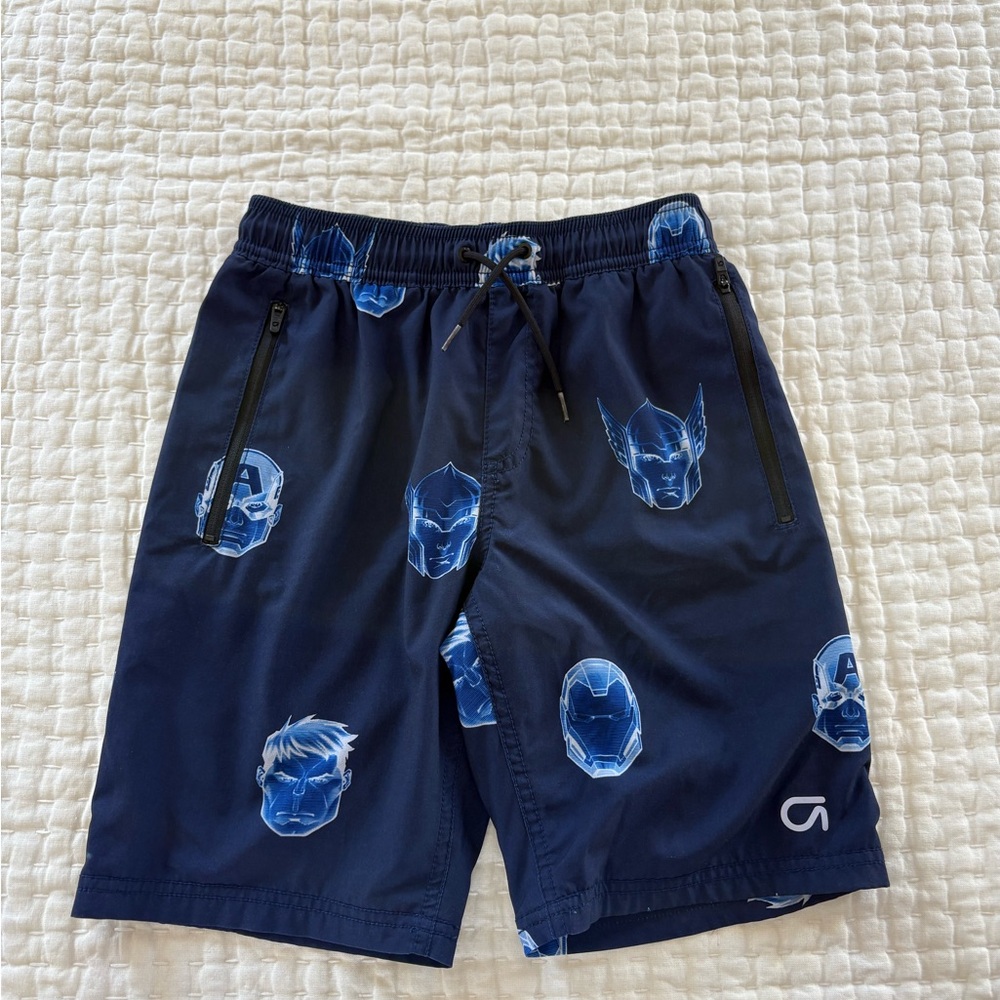 GAP x Marvel Boys Blue Shorts